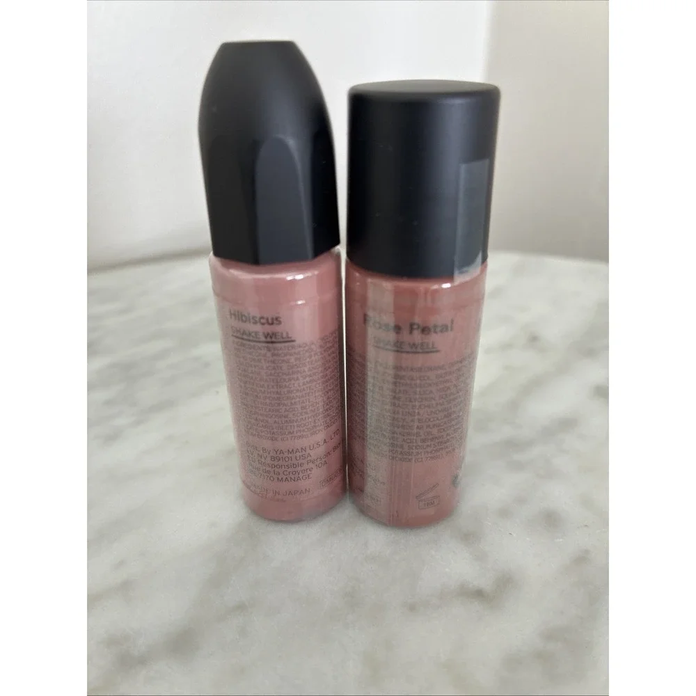2 MINERALair Blush 0.33 oz. ROSE PETAL  And HIBISCUS. Airbrush Makeup